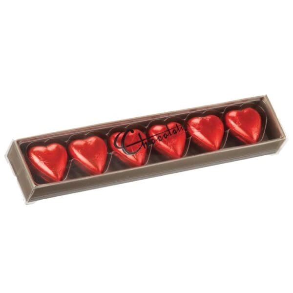 Chocolatier 45g milk chocolate hearts