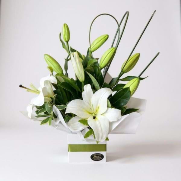The Oriental Lily Arrangement