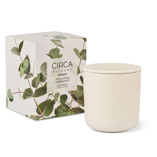 Circa Alchemy Candle - Eucalyptus and Bergamot 300g